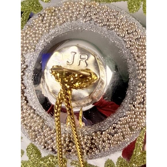 Joan Rivers Winter Palace Egg Ornament JR Metal Tag Box Hand Painted NIB - Picture 8 of 13